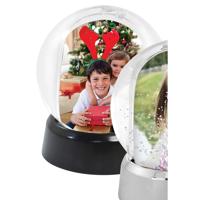 

Neil Enterprises Mini Photo Snow Globe with Black Base, 1.62x3.25" Insert Size