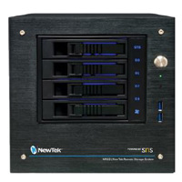 

NewTek NRSD Remote Storage Powered by SNS 4-Bay Desktop/24TB with 2x 1 GbE Ports
