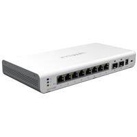 

Netgear GC110P Insight Managed 8-Port Gigabit Ethernet PoE Smart Cloud Desktop Switch with 2 SFP Fiber Ports (62W)