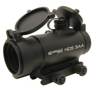

Newcon Optik 1x28.5 Close-Quarters Combat Holographic Sight, Illuminated 4MOA Red Dot Reticle Pattern, Waterproof/Fog Proof