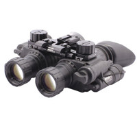 

Newcon Optik 1x Gen 3 Dual Tube Autogated Night Vision Binocular, 25mm Eye Relief, 64 lp/mm Resolution, Manual Gain Control, Built in I/R, Waterproof