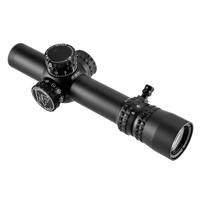 

Nightforce Optics 1-8x24 NX8 Series Riflescope with Built-In Power Throw Lever, Matte Black with Illuminated 1st Focal Plane FC-Mil Reticle, 30mm Tube Diameter, .2 MRad