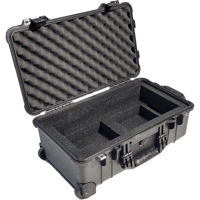 

Nila Pelican 1510 Protector Carry-On Wheeled Case with Custom Foam Insert for Single Varsa Deluxe Light Kit