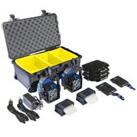 

Nila Zaila Double AC/DC Bi-Color LED Light Kit with V-Mount Battery Plates