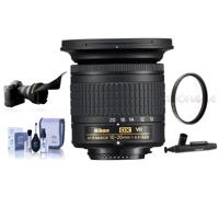 

Nikon AF-P DX NIKKOR 10-20mm f/4.5-5.6G IF VR Zoom Lens - U.S.A. Warranty - Bundle With 72mm UV Filter, Cleaning Kit, Capleash II