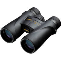 

Nikon 10x42 Monarch 5 Water Proof Roof Prism Binocular with 5.5 Degree Angle of View, Black