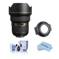 

Nikon 14-24mm f/2.8G ED-IF AF-S NIKKOR Lens F/DSLR Cameras - U.S.A. Warranty - With NiSi 150mm Filter Holder for Nikon AF-S 14-24mm f/2.8G Lens, Cleaning Kit, Microfiber Cloth