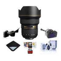 

Nikon 14-24mm f/2.8G ED-IF AF-S NIKKOR DSLR Lens - Bundle with Mac Pro Software Package, Flex Lens Shade, FocusShifter DSLR Follow Focus & Rack Focus, Lens Wrap (19x19), Cleaning Kit