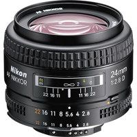 

Nikon 24mm f/2.8D AF NIKKOR Lens - U.S.A. Warranty