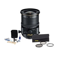

Nikon 24mm f/3.5D ED Perspective Control-E NIKKOR Aspherical Lens - U.S.A. Warranty - Accessory Bundle with Tiffen 77mm Wide Angle Filter Kit, Professional Lens Cleaning Kit,