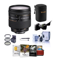 

Nikon 24-85mm f/2.8-4 IF AF-D NIKKOR Lens - Bundle With 72mm Filter Kit (UV/CPL/ND2) - Flex Lens Shade - Lens Cap Leash - Lens Cleaning Kit - Soft Lens Case - Mac Software Package