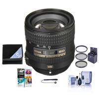 

Nikon 24-85mm f/3.5-4.5G ED AF-S VR NIKKOR Lens - USA Warranty - Bundle with 72mm Filter Kit - Lens Wrap (19x19) - Cleaning Kit - Lens Cap Leash - PC Software Package