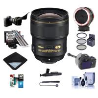 

Nikon 28mm f/1.4E AF-S NIKKOR Lens USA - Pro Bundle With 77mm Filter Kit, Flex Lens Shade,FoocusShifter DSLR Follow Focus, LensAlign MkII Focus Calibration System, Peak Lens Changing Kit Adapter And More