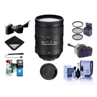 

Nikon 28-300mm f/3.5-5.6G ED-IF AF-S NIKKOR VR Lens - U.S.A. Warranty, Bundle with Filter Kit, Flex Lens Shade, DSLR Follow Focus & Rack, Cleaning Kit, Lens Cap, Lens Wrap, Cap Leash, Software Package