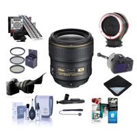 

Nikon 35mm f/1.4G AF-S NIKKOR Lens Kit - Bundle With 67mm Filter Kit,LensAlign MkII Focus Calibration System, DSLR Follow Focus & Rack Focus , Peak Lens Changing Kit Adapter, Lens Wrap, And More