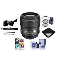 

Nikon 35mm f/1.4G AF-S NIKKOR Lens - Bundle With 67mm Filter Kit (UV/CPL/ND2), Lens Cap Leash, Cleaning Kit, Flex Lens Shade, Lens Cleaner, Lens Capleash, PC Software Package