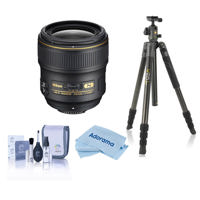 

Nikon 35mm f/1.4G AF-S NIKKOR Lens, Bundle with Vanguard VEO 2 Aluminum Tripod