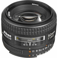 

Nikon 50mm f/1.4D AF NIKKOR Lens - U.S.A. Warranty