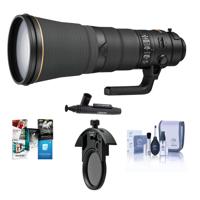 

Nikon 600mm f/4E AF-S NIKKOR FL ED VR Lens - Bundle with Slip-In Polarizing Filter, and Software Package