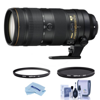 

Nikon AF-S NIKKOR 70-200mm f/2.8E FL ED VR Lens - U.S.A. Warranty - Bundle With Hoya NXT Plus 77mm 10-Layer HMC UV Filter, HOYA 77mm NXT Circular Polarizer Filter, Cleaning Kit, Microfiber Cloth