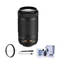 

Nikon AF-P DX 70-300mm f/4.5-6.3G ED Lens USA Warranty w/Free Accessory Bundle (Filter Kit)