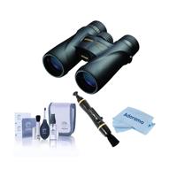 

Nikon 8x42 Monarch 5 Roof Prism Binocular, Black, Bundle with Accessory Kit