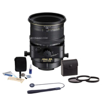 

Nikon PC-E NIKKOR 85mm f/2.8D Manual Focus Lens - U.S.A. Warranty - Accessory Bundle with 77mm Filter Kit, Lens Cap Leash, Professional Lens Cleaning Kit