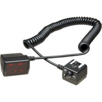 

Nikon SC-29 Dedicated TTL Coiled Sync Extension Cord, with Male / Female ISO Hot Shoes & AF Illuminator