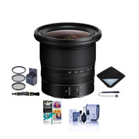 

Nikon NIKKOR Z 14-30mm f/4 S Ultra-Wide Zoom Lens - Bundle With 82mm Filter Kit, Lens Wrap, Cleaning Kit, Capleash II, Lens Cleaner, PC Software Package