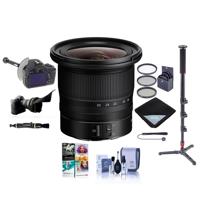 

Nikon NIKKOR Z 14-30mm f/4 S Ultra-Wide Zoom Lens - Bundle With 82mm Filter Kit, Flex Lens Shade, FocusShifter DSLR Follow Focus & Rack Focus, Monopod with Fluid Base, Software Pack, And More