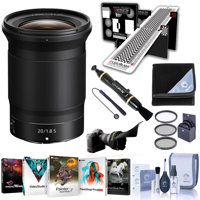 

Nikon NIKKOR Z 20mm f/1.8 S Lens Bundle with Premium Accessories