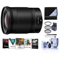

Nikon NIKKOR Z 24mm f/1.8 S Lens for Z Series Mirrorless Cameras - Bundle With 72mm Filter Kit, Lens Wrap, Capleash, Cleaning Kit, PC Software Package