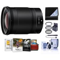 

Nikon NIKKOR Z 24mm f/1.8 S Lens for Z Series Mirrorless Cameras - Bundle With 72mm Filter Kit, Lens Wrap, Capleash, Cleaning Kit, Mac Software Package