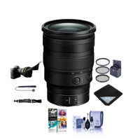 

Nikon NIKKOR Z 24-70mm f/2.8 S Lens - Bundle With 82mm Filter Kit, Flex Lens Shade, Lens Wrap, Cleaning Kit, Capleash II, Lens Cleaner, PC Software Package