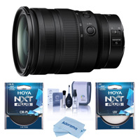 

Nikon NIKKOR Z 24-70mm f/2.8 S Lens - Bundle With Hoya NXT Plus 82mm 10-Layer HMC UV Filter, HOYA 82mm NXT Circular Polarizer Filter, Cleaning Kit, Microfiber Cloth