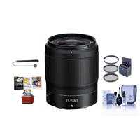 

Nikon NIKKOR Z 35mm f/1.8 S Lens for Z Series Mirrorless Cameras - Bundle With 62mm Filter Kit, Cleaning Kit, Capleash II, Mac Software Package