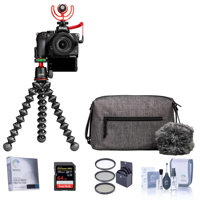 

Nikon Z 50 Creator's Kit with Z 50 DX-Format Mirrorless Camera and NIKKOR Z DX 16-50mm f/3.5-6.3 VR Lens - Essential Kit, With 64GB SDXC Card, Screen Protector, 46mm Filter Kit, Cleaning Kit,