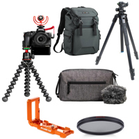 

Nikon Creator's Kit with Z 50 DX-Format Mirrorless Camera and Z DX 16-50mm f/3.5-6.3 V R Lens - Bundle With Slik Pro AL-323 BH4 Tripod Camera, Zayla Dedicated L-Bracket, K&F Concept Backpack, More