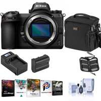 

Nikon Z6 FX-Format Mirrorless Digital Camera (Body Only) Bundle with Extra Battery, Smart Charger, Bag, Corel PC Software Suite, Cleaning Kit and Accessories