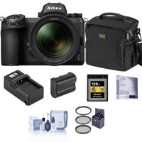 

Nikon Z 6II Mirrorless Digital Camera with NIKKOR Z 24-70mm f/4 S Lens Bundle with 128GB CFexpress Type-B Memory Card, Bag, Extra Battery, Charger, Filter Kit and Accessories