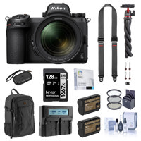 

Nikon Z 6II Mirrorless Digital Camera with NIKKOR Z 24-70mm f/4 S Lens Bundle with 128GB SD Card, Backpack, 2x Extra Battery, Dual Charger, SlideLITE Strap, Octopus Tripod and Accessories