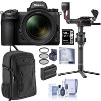 

Nikon Z 6II Mirrorless Digital Camera with NIKKOR Z 24-70mm f/4 S Lens Bundle with DJI RS 2 Pro Combo Gimbal Stabilizer, 128GB SD Card, Backpack, Extra Battery, Filter Kit and Accessories