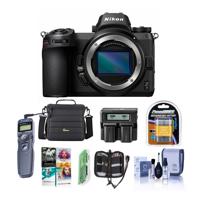 

Nikon Z7 FX-Format Mirrorless Camera Body - Bundle With Camera Case, Spare Battery, Dual Charger, Remote Shutter Trigger, Cleaning Kit, Memory Wallet, Pc Software Package