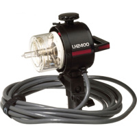 

Norman LH-2400 2500ws Basic Resin Lamphead with plug-in Flashtube and 250w Quartz Modeling Lamp
