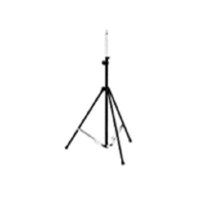 

Neumann Heavy Duty Folding Floor Stand, Adjustable 51-87" Height, Nickel and Black Lacquer Finish