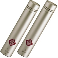 

Neumann SKM 184 Stereo Matched Microphone Set, Includes 2 x KM 184 NI Mic, 2 x WNS 100 Windscreen, 2 x SG21/17MT Swivel Mount, Woodbox, Nickel