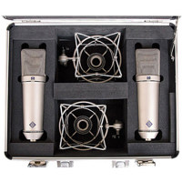 

Neumann U 87 Ai Condenser Microphone Stereo Set - Nickel