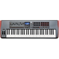 

Novation Impulse 61 USB MIDI Controller Keyboard with Automap 4 Control Software, 8x Rotary Encoders and 9x Fader, 8x Backlit Trigger Pads, Ableton Clip Launch