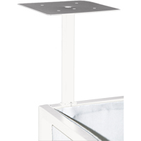 

Novopro Add-On Podium Shelves for SDX DJ Booths, Pair, White