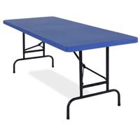 

National Public Seating BTA-3072-04 30x72" Height Adjustable Heavy Duty Folding Table, Supports 1000 Lbs